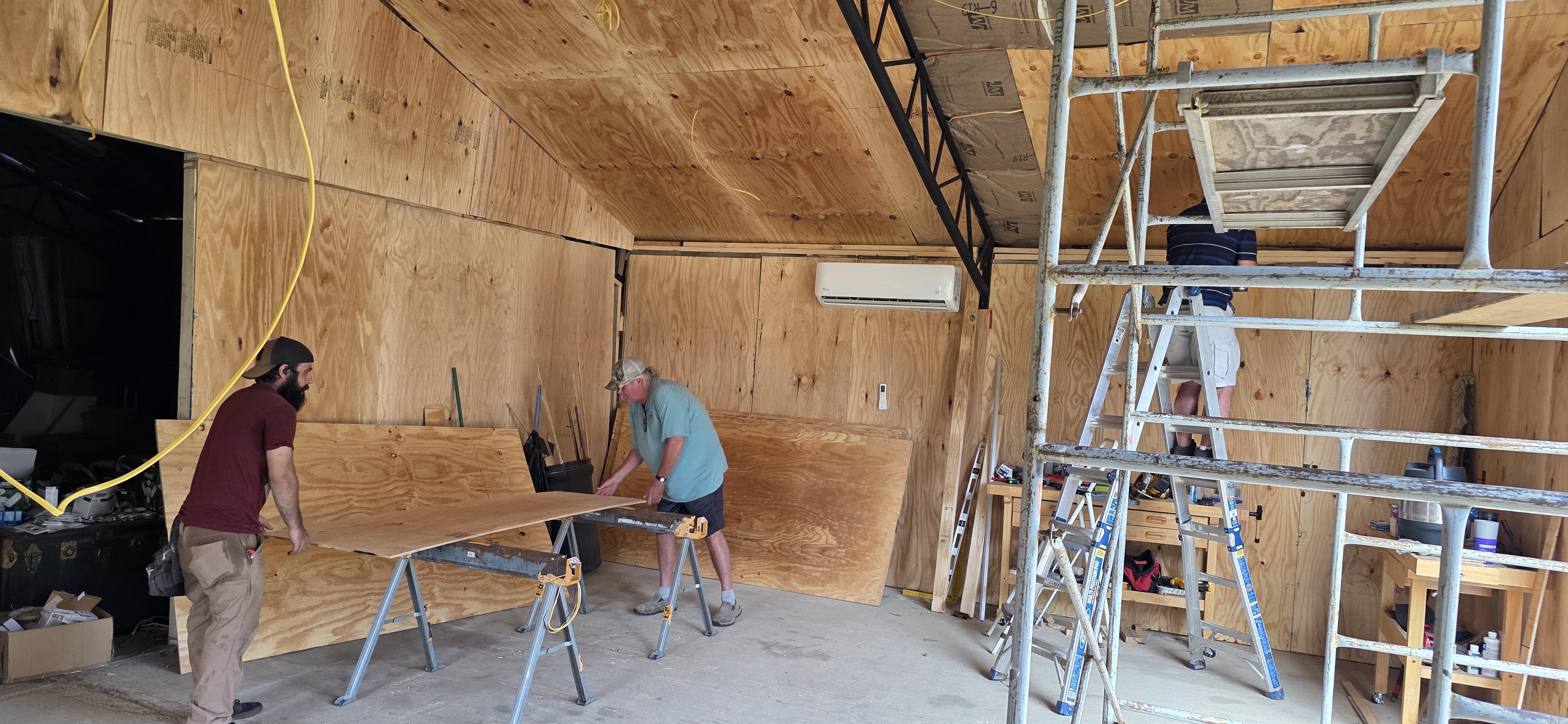 Workshop buildout at The Pearl
